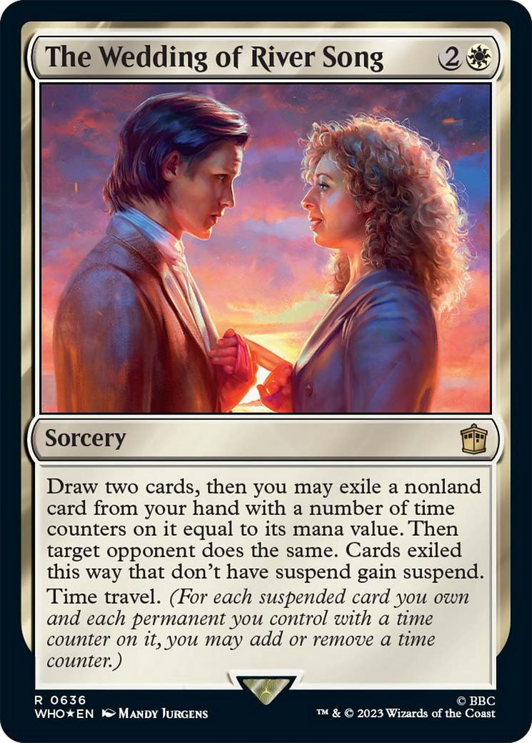 The Wedding of River Song (Surge Foil) [Doctor Who] | Impulse Games and Hobbies