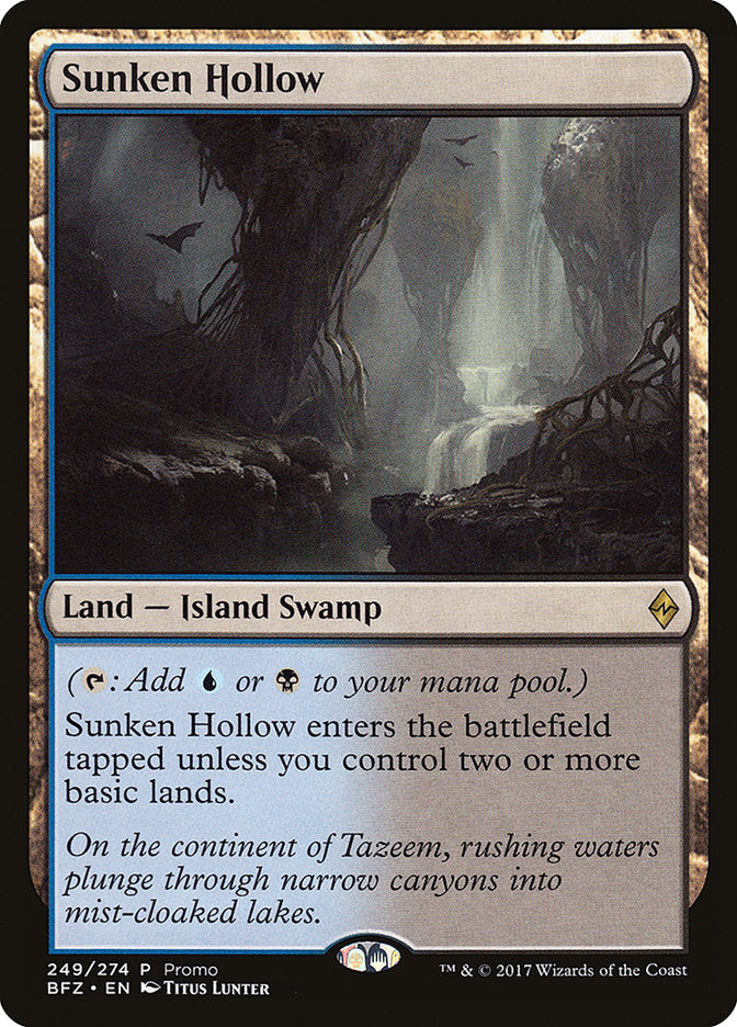 Sunken Hollow (Promo) [Standard Showdown Promos] | Impulse Games and Hobbies