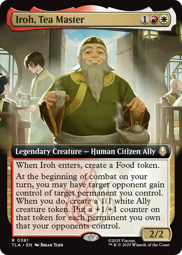 Iroh, Tea Master (Extended Art) [Avatar: The Last Airbender] | Impulse Games and Hobbies