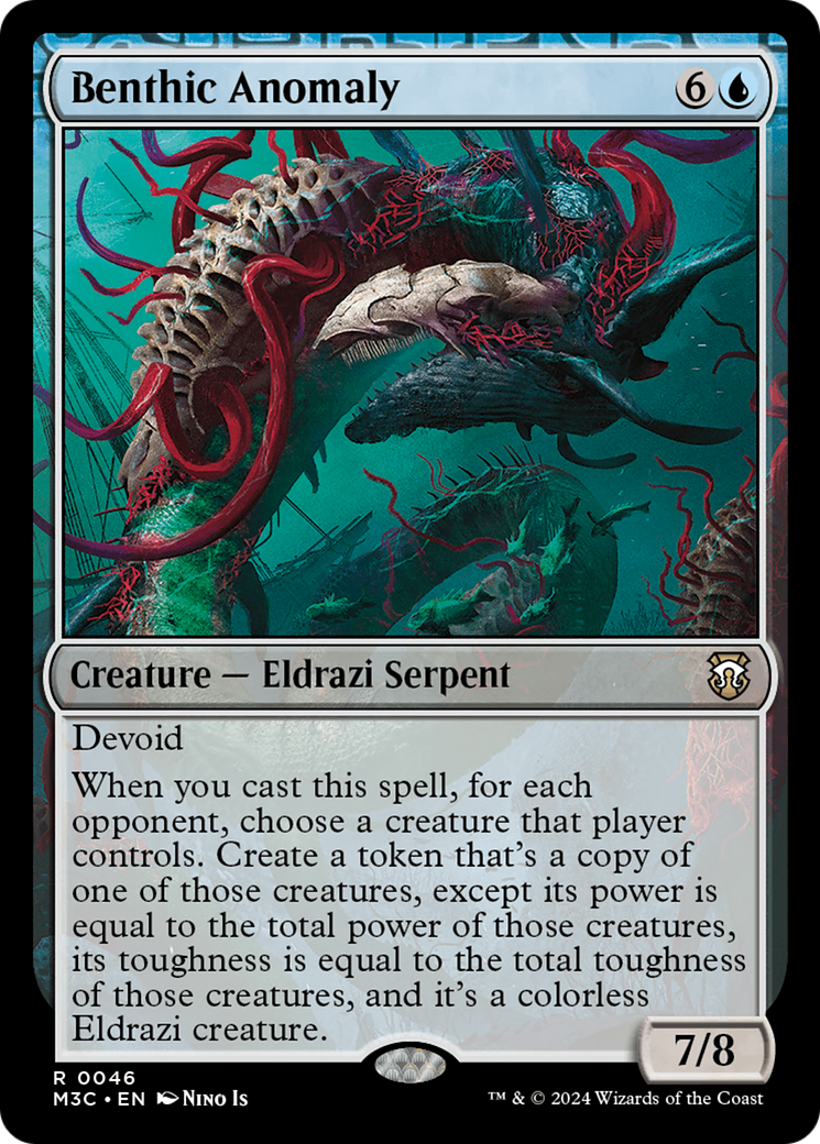 Benthic Anomaly (Ripple Foil) [Modern Horizons 3 Commander] | Impulse Games and Hobbies