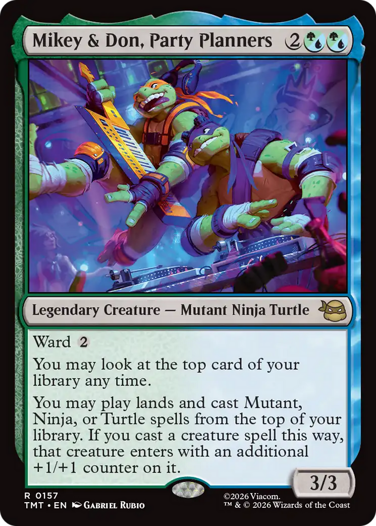Mikey & Don, Party Planners [Teenage Mutant Ninja Turtles] | Impulse Games and Hobbies