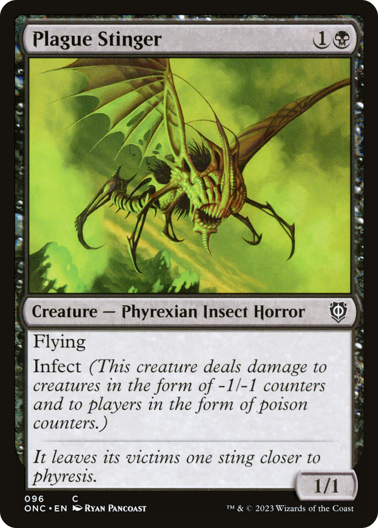 Plague Stinger [Phyrexia: All Will Be One Commander] | Impulse Games and Hobbies