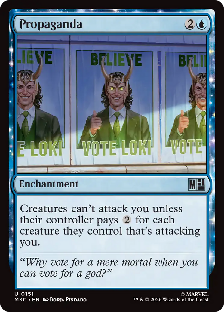 Propaganda (Surge Foil) [Marvel Super Heroes Commander] | Impulse Games and Hobbies