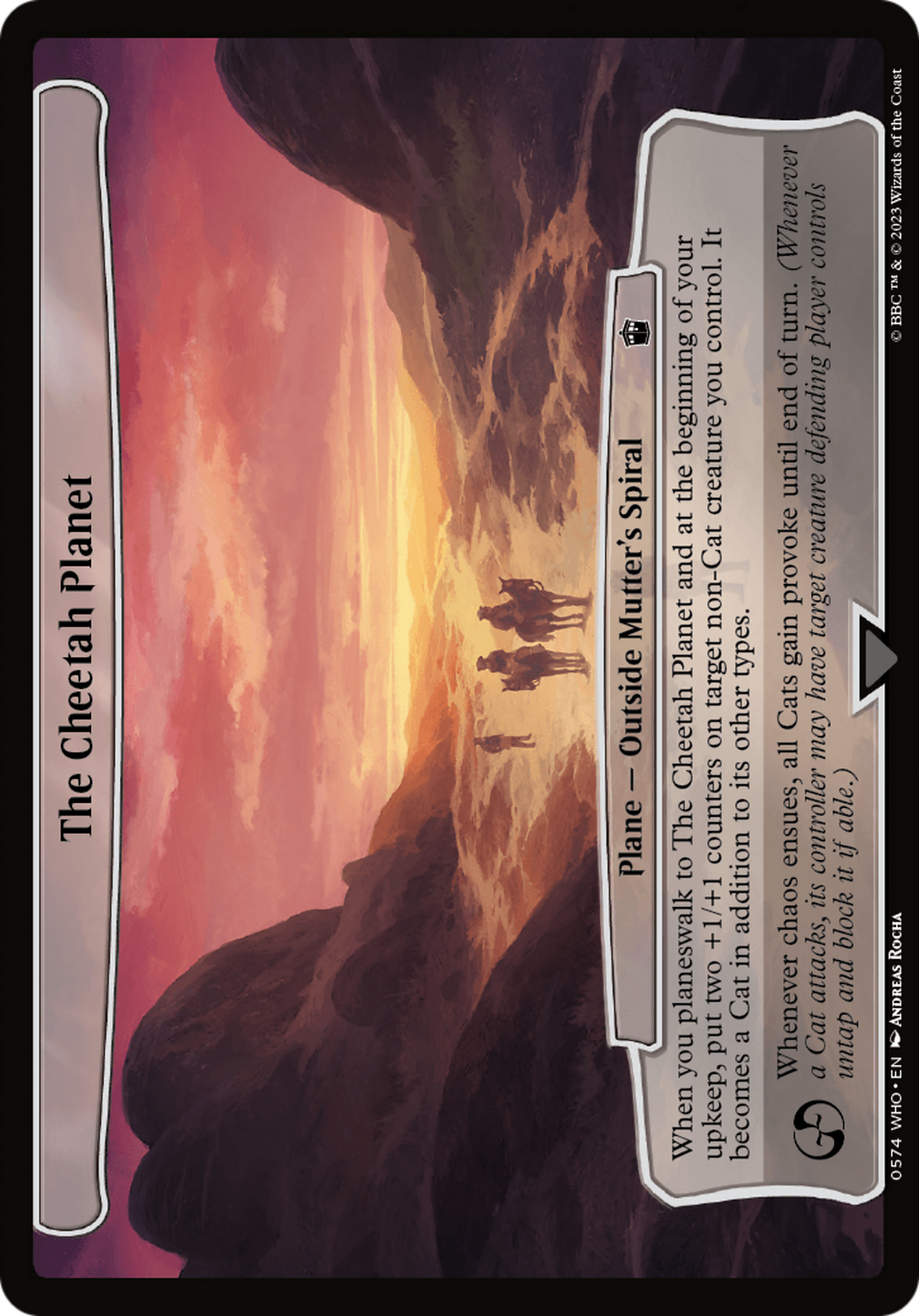 The Cheetah Planet [Doctor Who] | Impulse Games and Hobbies