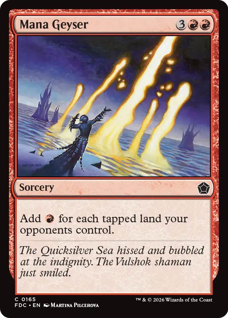Mana Geyser [Foundations Commander] | Impulse Games and Hobbies