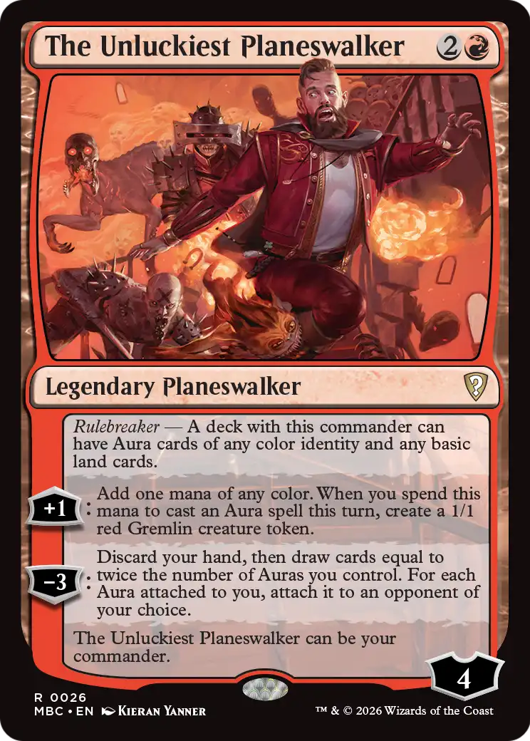The Unluckiest Planeswalker [Mystery Booster: Commander Edition] | Impulse Games and Hobbies
