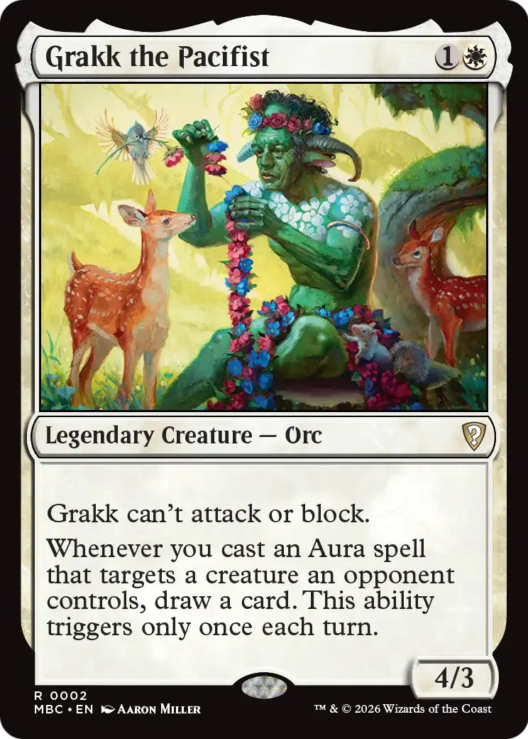 Grakk the Pacifist [Mystery Booster: Commander Edition] | Impulse Games and Hobbies