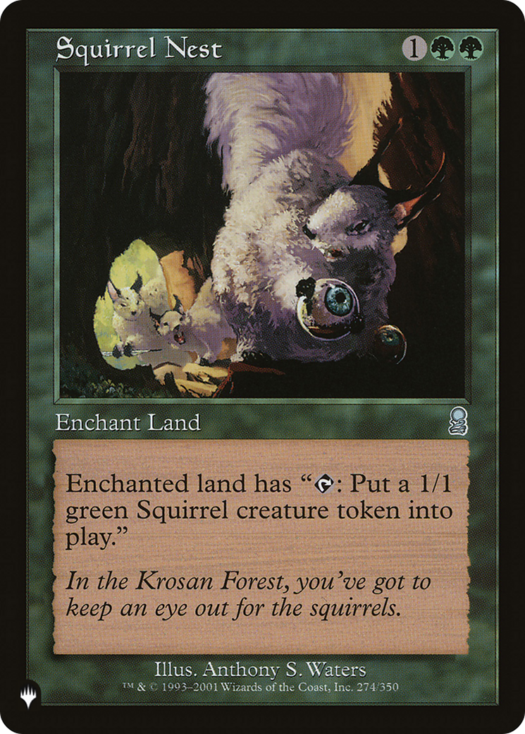 Squirrel Nest [The List Reprints] | Impulse Games and Hobbies