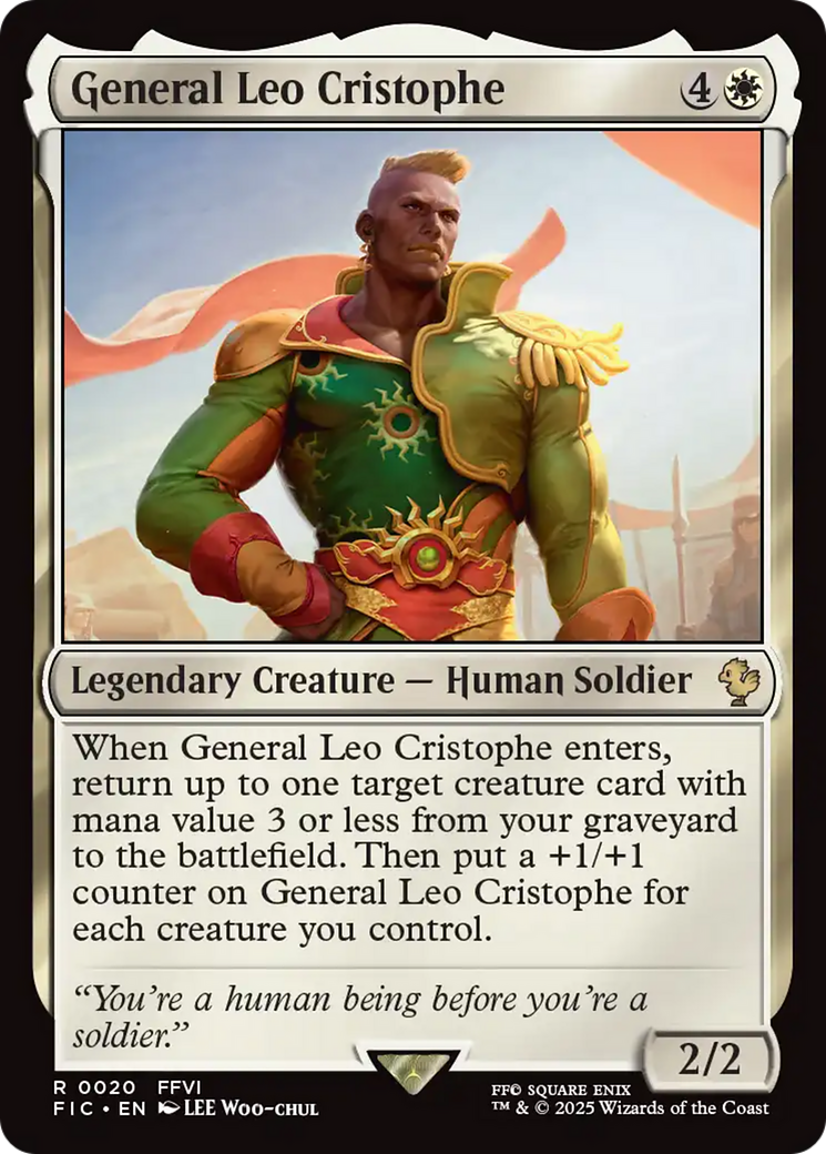 General Leo Cristophe [FINAL FANTASY Commander] | Impulse Games and Hobbies