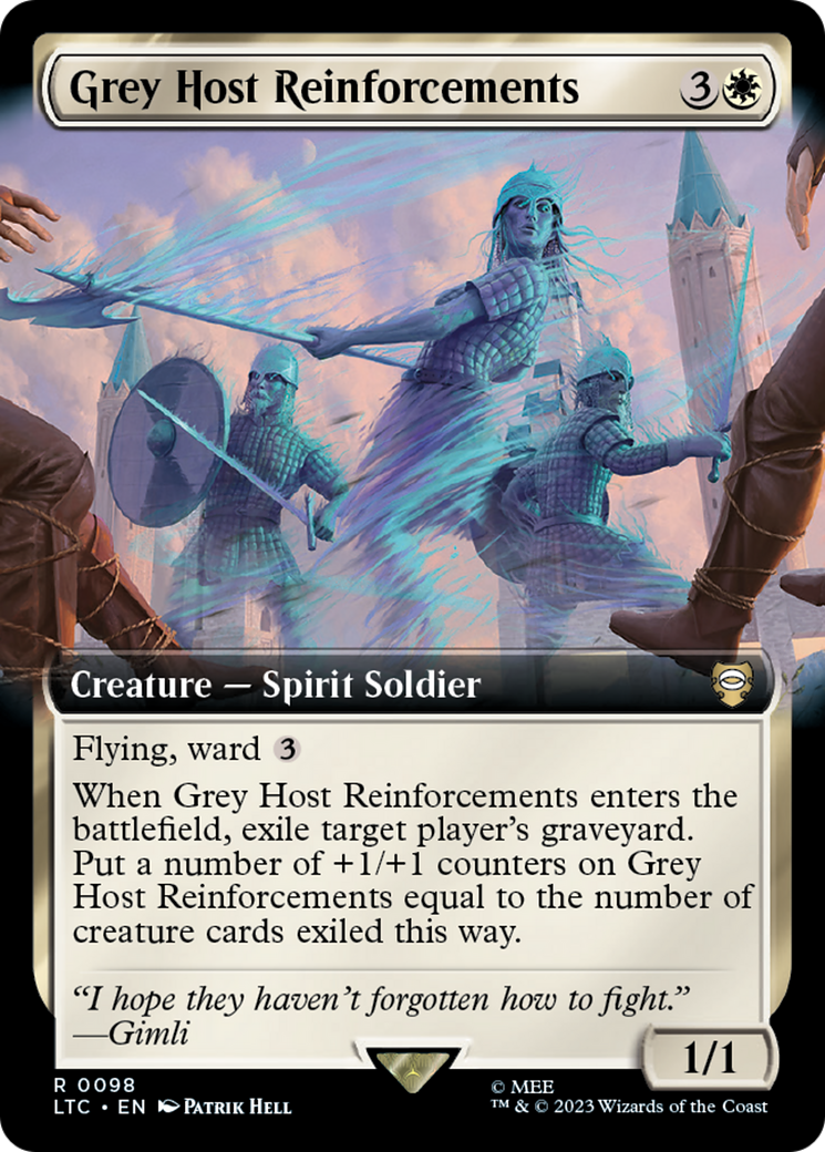 Grey Host Reinforcements (Extended Art) [The Lord of the Rings: Tales of Middle-Earth Commander] | Impulse Games and Hobbies