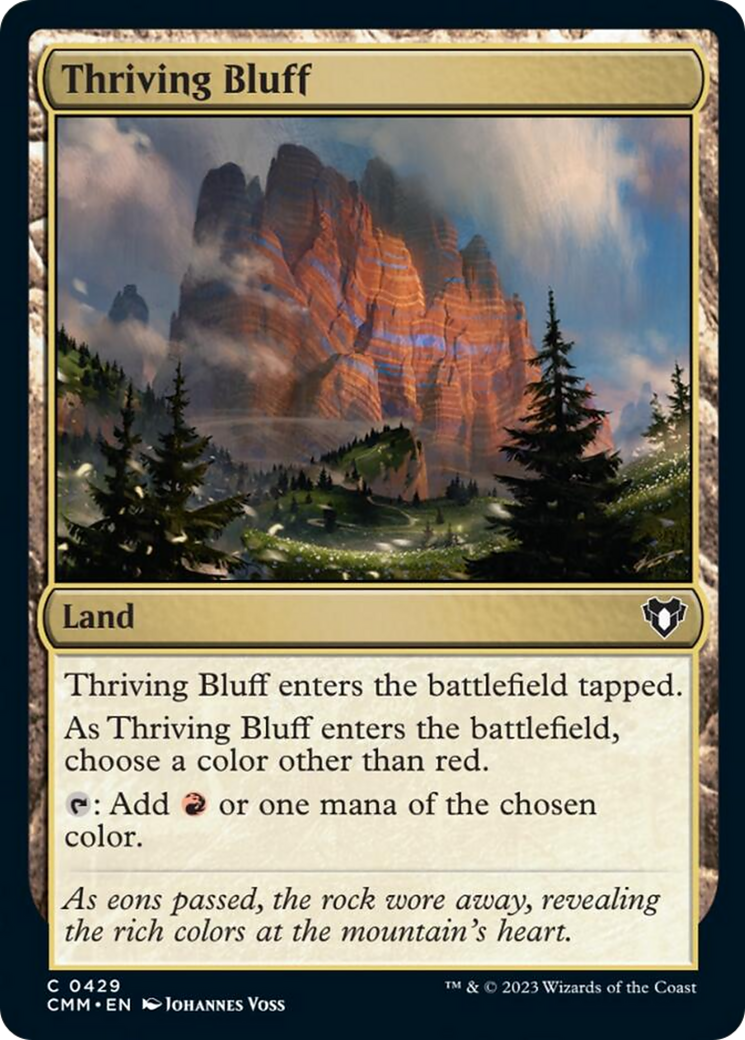 Thriving Bluff [Commander Masters] | Impulse Games and Hobbies