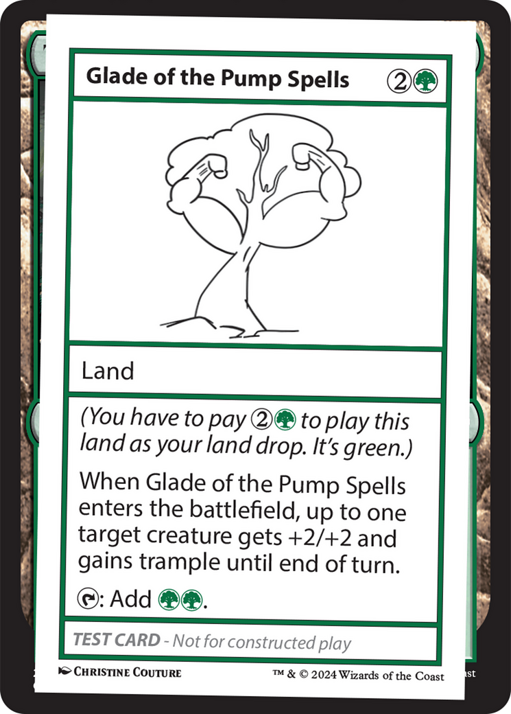 Glade of the Pump Spells [Mystery Booster 2 Playtest Cards] | Impulse Games and Hobbies