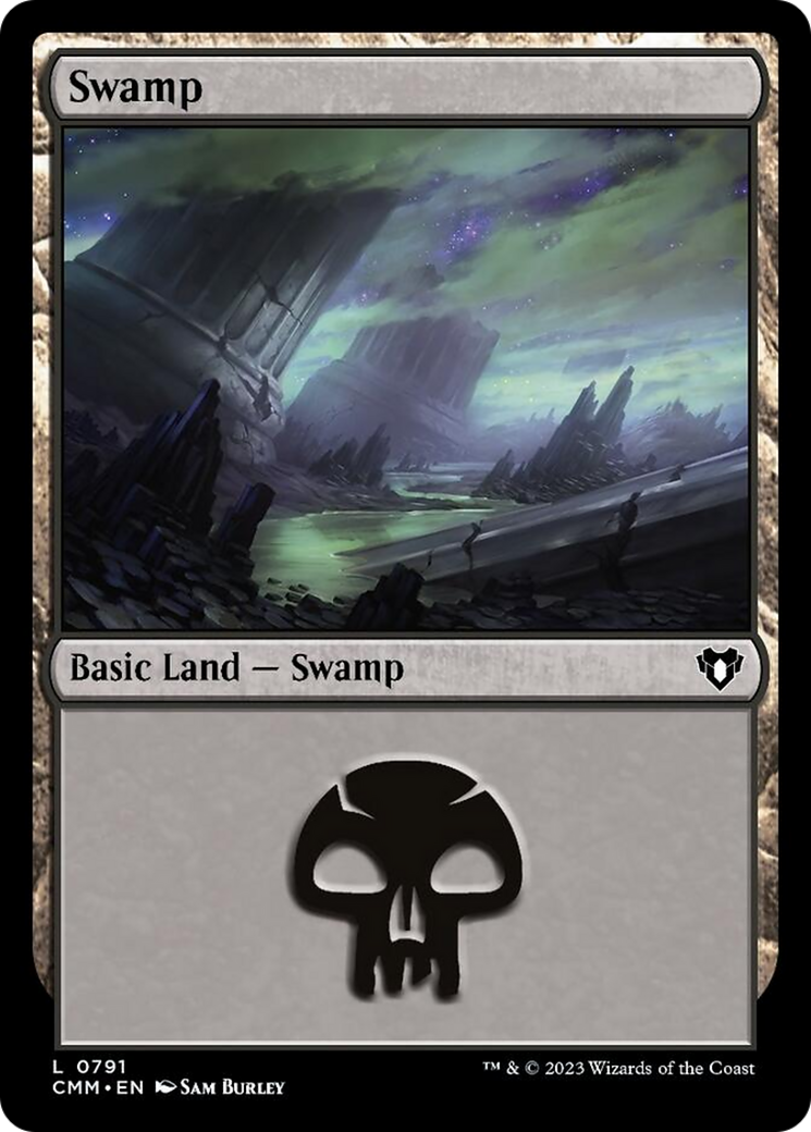 Swamp (791) [Commander Masters] | Impulse Games and Hobbies