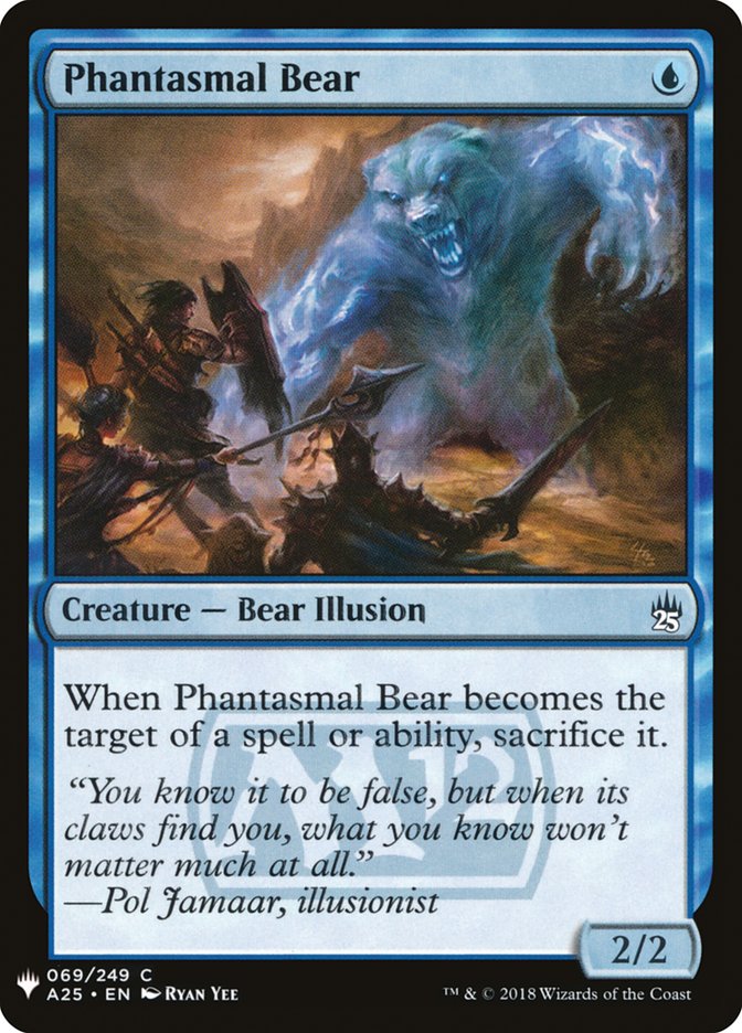 Phantasmal Bear [Mystery Booster] | Impulse Games and Hobbies