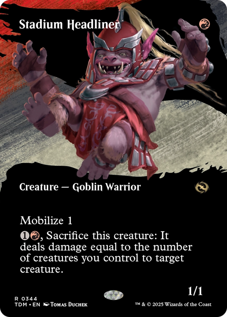 Stadium Headliner (Borderless) [Tarkir: Dragonstorm] | Impulse Games and Hobbies