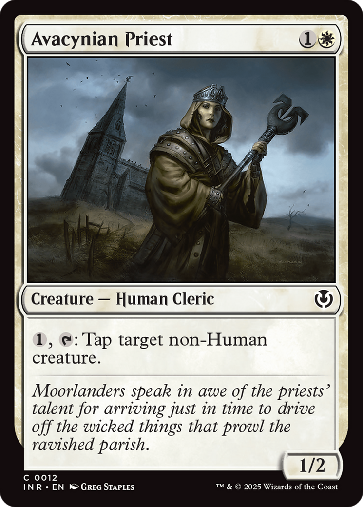 Avacynian Priest [Innistrad Remastered] | Impulse Games and Hobbies