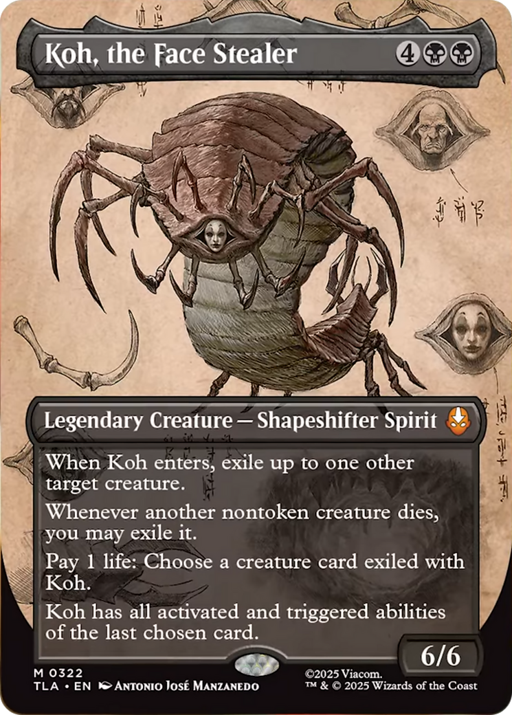 Koh, the Face Stealer (Borderless) [Avatar: The Last Airbender] | Impulse Games and Hobbies