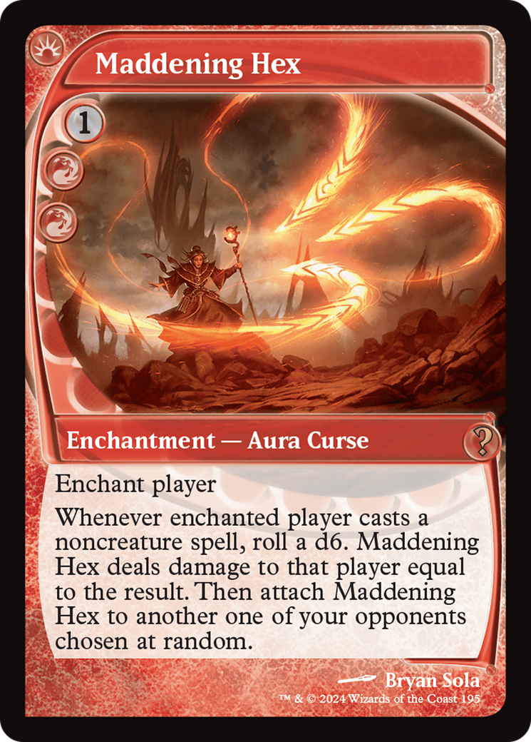 Maddening Hex (Future Sight) [Mystery Booster 2] | Impulse Games and Hobbies