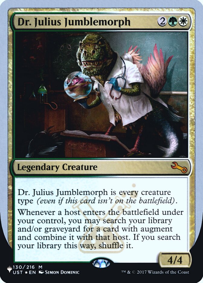 Dr. Julius Jumblemorph (Unfinity Foil Edition) [The List] | Impulse Games and Hobbies