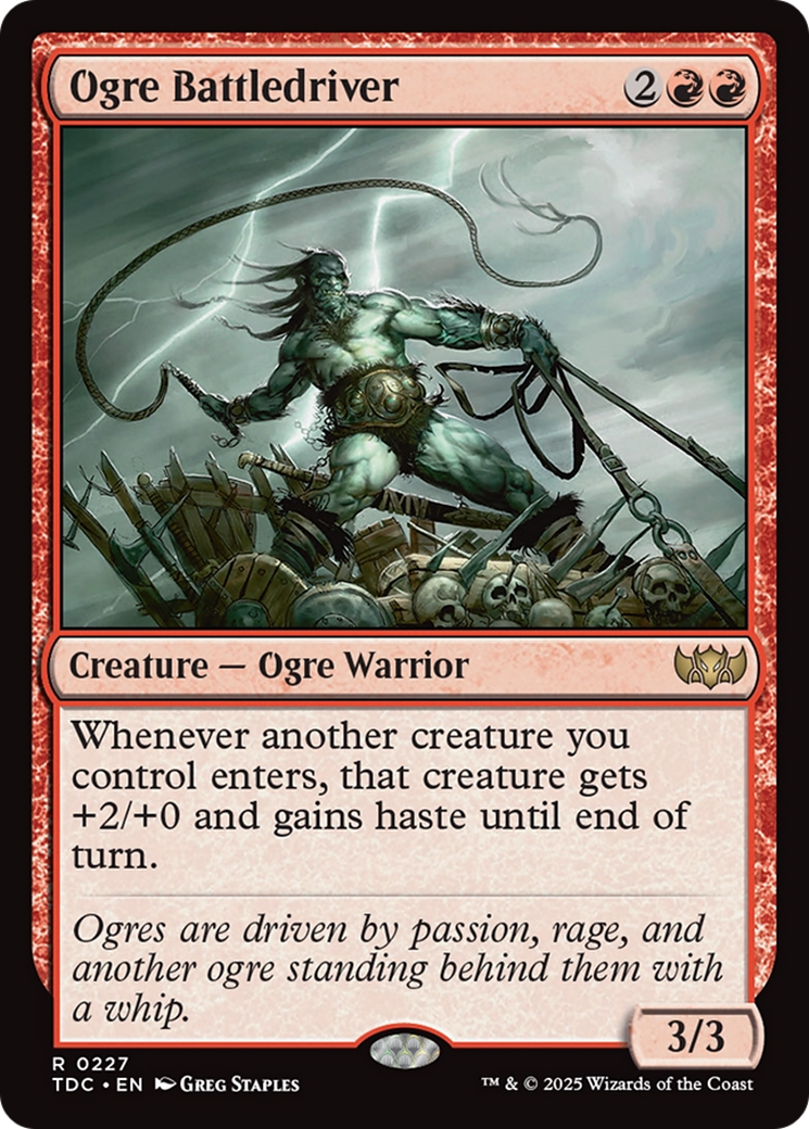 Ogre Battledriver [Tarkir: Dragonstorm Commander] | Impulse Games and Hobbies