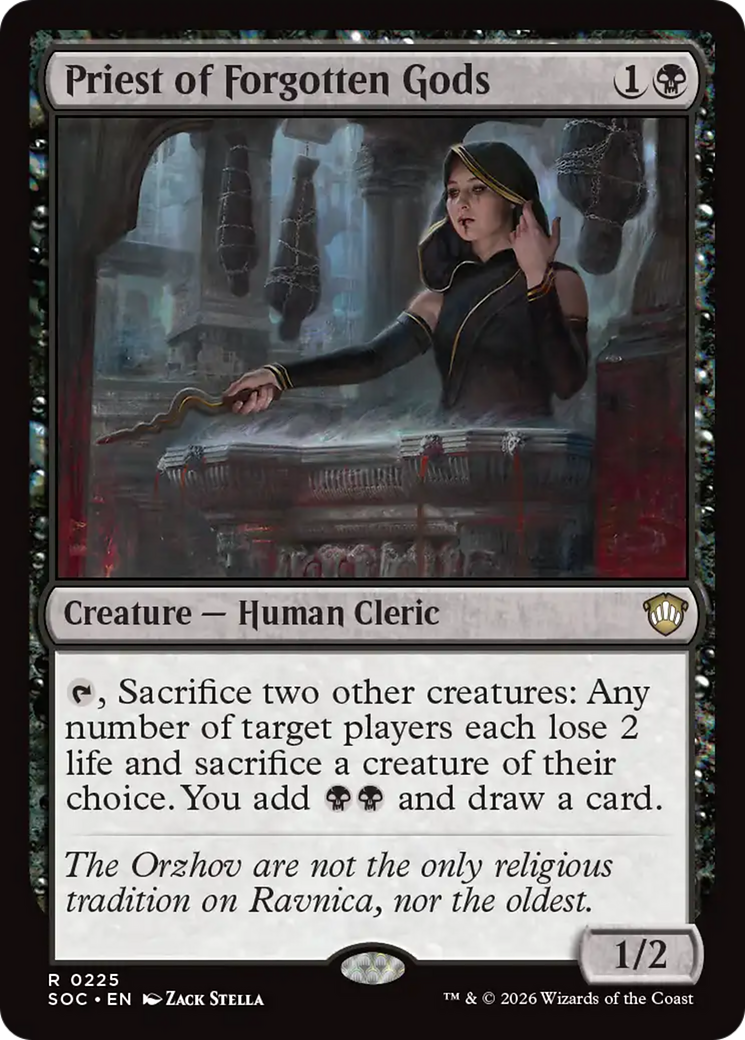 Priest of Forgotten Gods [Secrets of Strixhaven Commander] | Impulse Games and Hobbies
