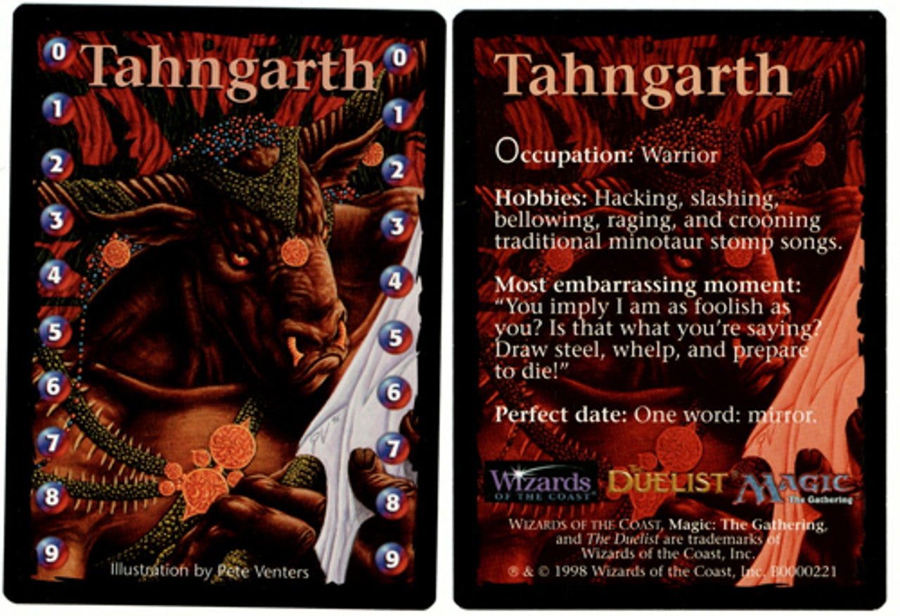 Tahngarth Life Counter Token [Media Promos] | Impulse Games and Hobbies