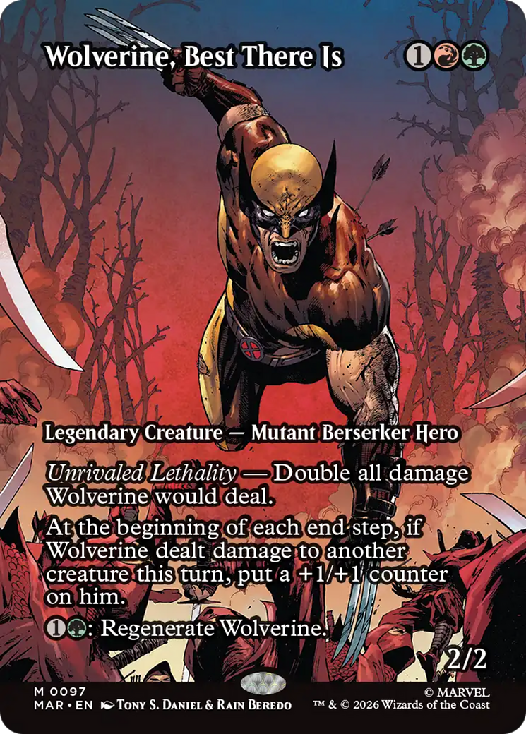 Wolverine, Best There Is (Borderless) [Marvel Universe: Eternal-Legal] | Impulse Games and Hobbies