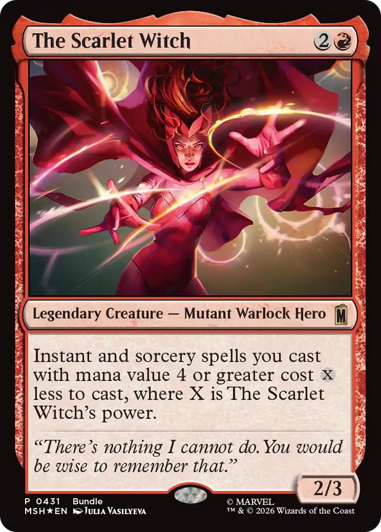 The Scarlet Witch (Bundle) [Marvel Super Heroes Promos] | Impulse Games and Hobbies