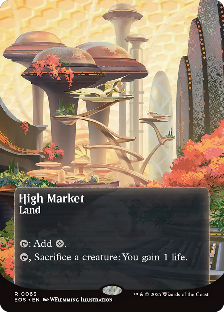 High Market (0063) (Borderless) [Edge of Eternities: Stellar Sights] | Impulse Games and Hobbies