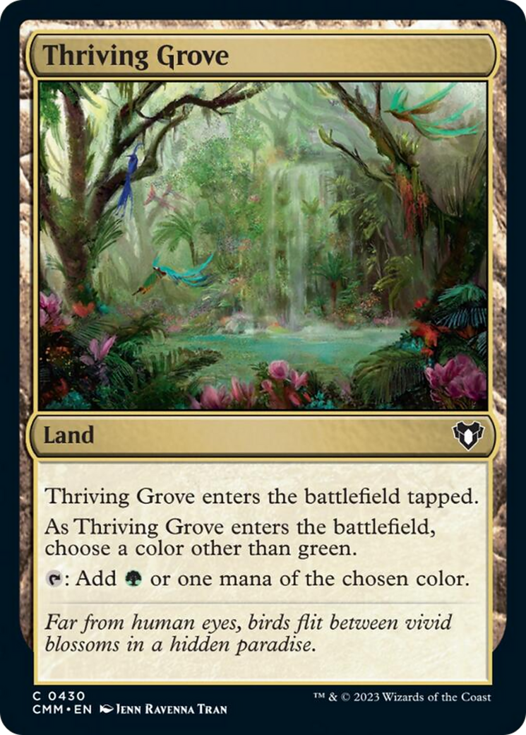 Thriving Grove [Commander Masters] | Impulse Games and Hobbies