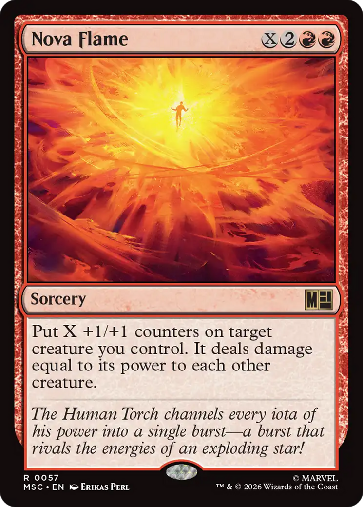 Nova Flame [Marvel Super Heroes Commander] | Impulse Games and Hobbies