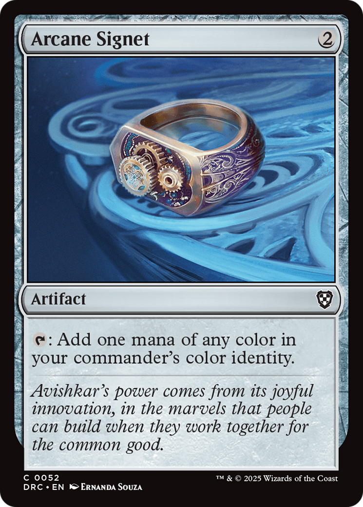 Arcane Signet (0052) [Aetherdrift Commander] | Impulse Games and Hobbies