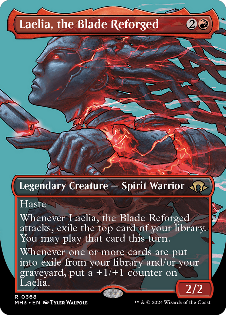 Laelia, the Blade Reforged (Borderless) [Modern Horizons 3] | Impulse Games and Hobbies