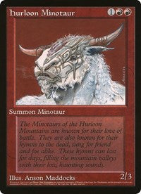 Hurloon Minotaur (Oversized) [Oversize Cards] | Impulse Games and Hobbies