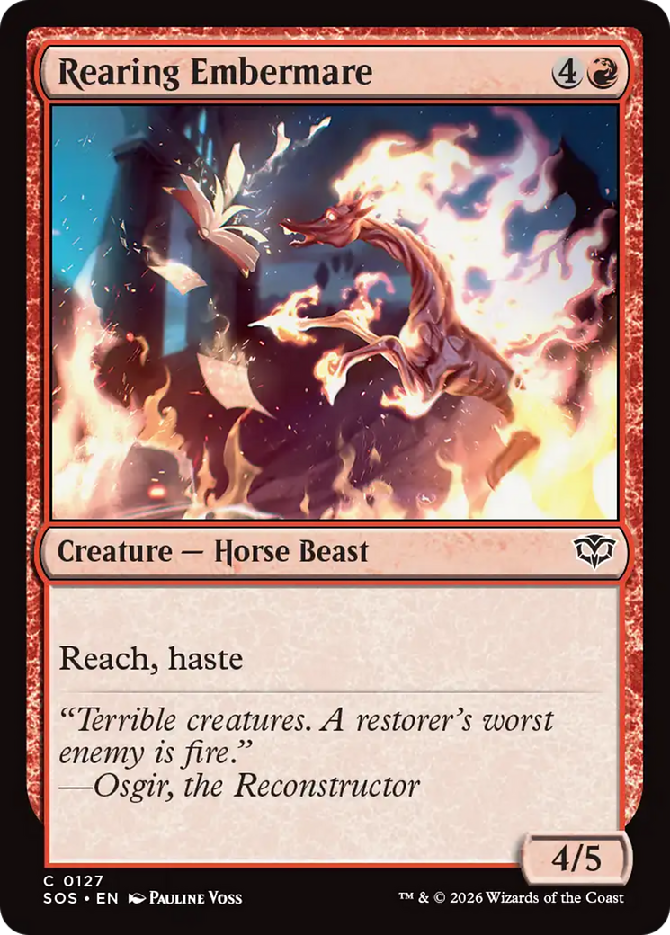 Rearing Embermare [Secrets of Strixhaven] | Impulse Games and Hobbies