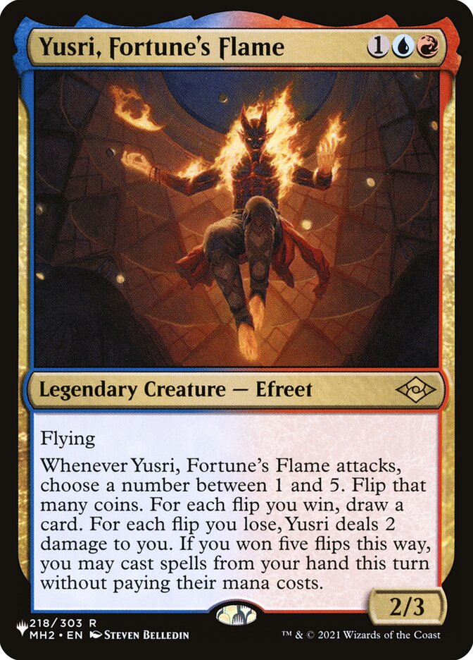 Yusri, Fortune's Flame [Secret Lair: Heads I Win, Tails You Lose] | Impulse Games and Hobbies
