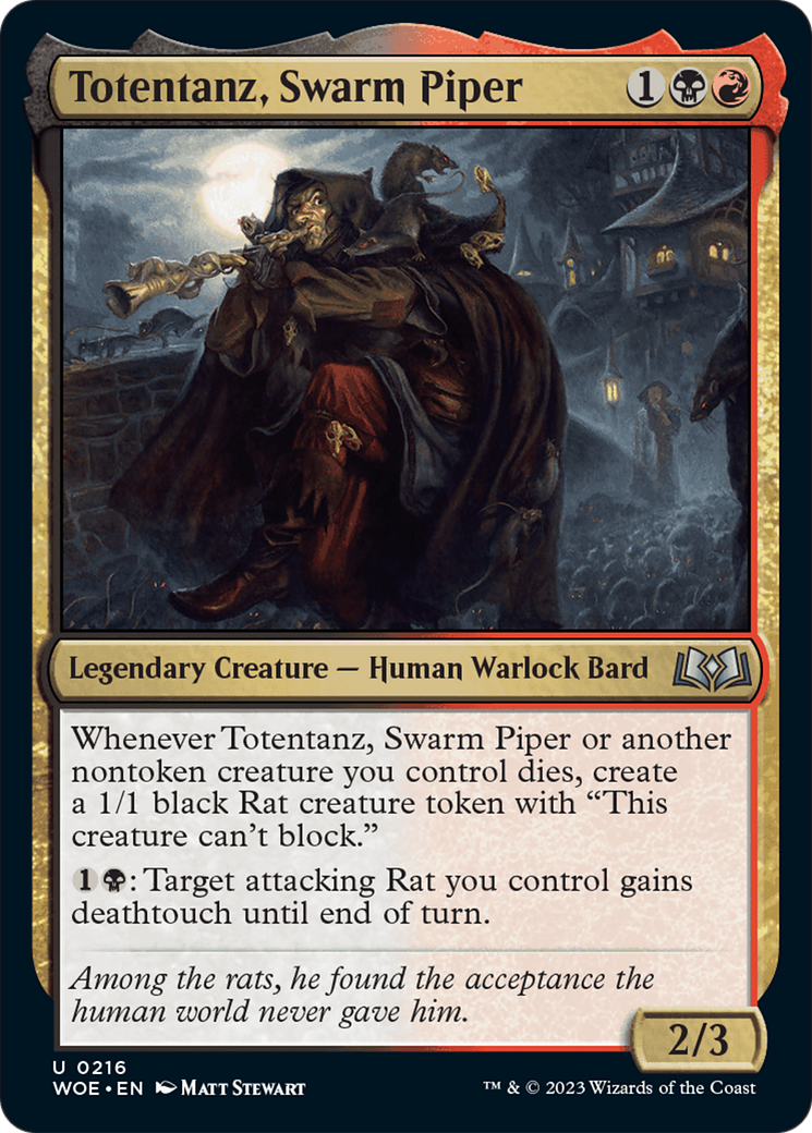 Totentanz, Swarm Piper [Wilds of Eldraine] | Impulse Games and Hobbies