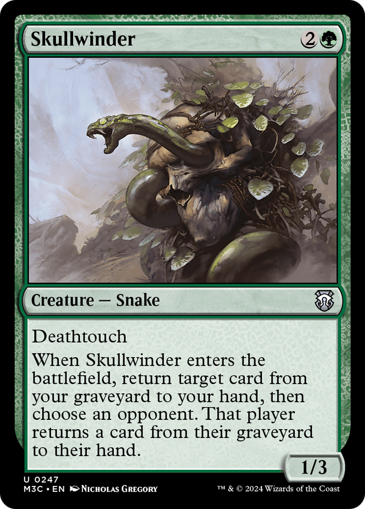 Skullwinder (Ripple Foil) [Modern Horizons 3 Commander] | Impulse Games and Hobbies