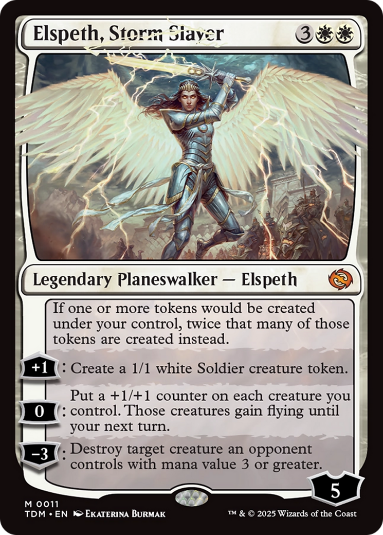 Elspeth, Storm Slayer [Tarkir: Dragonstorm] | Impulse Games and Hobbies