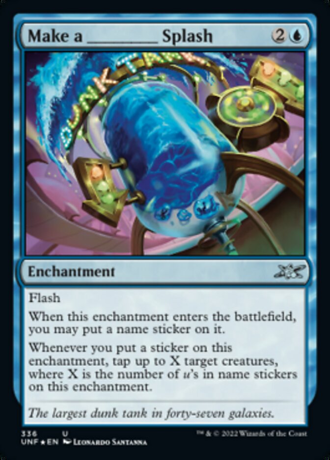 Make a _____ Splash (Galaxy Foil) [Unfinity] | Impulse Games and Hobbies