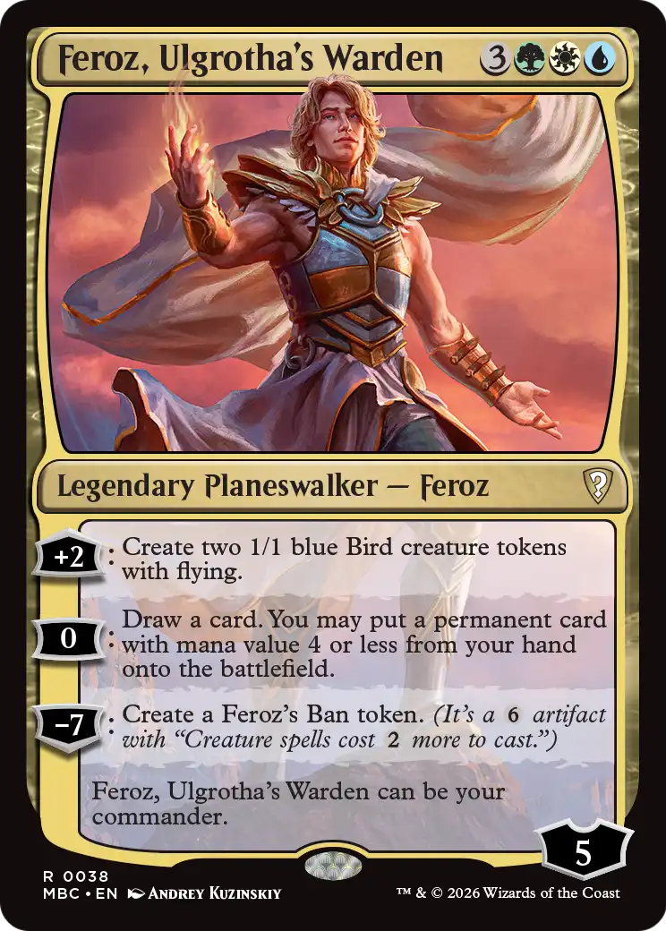 Feroz, Ulgrotha's Warden [Mystery Booster: Commander Edition] | Impulse Games and Hobbies