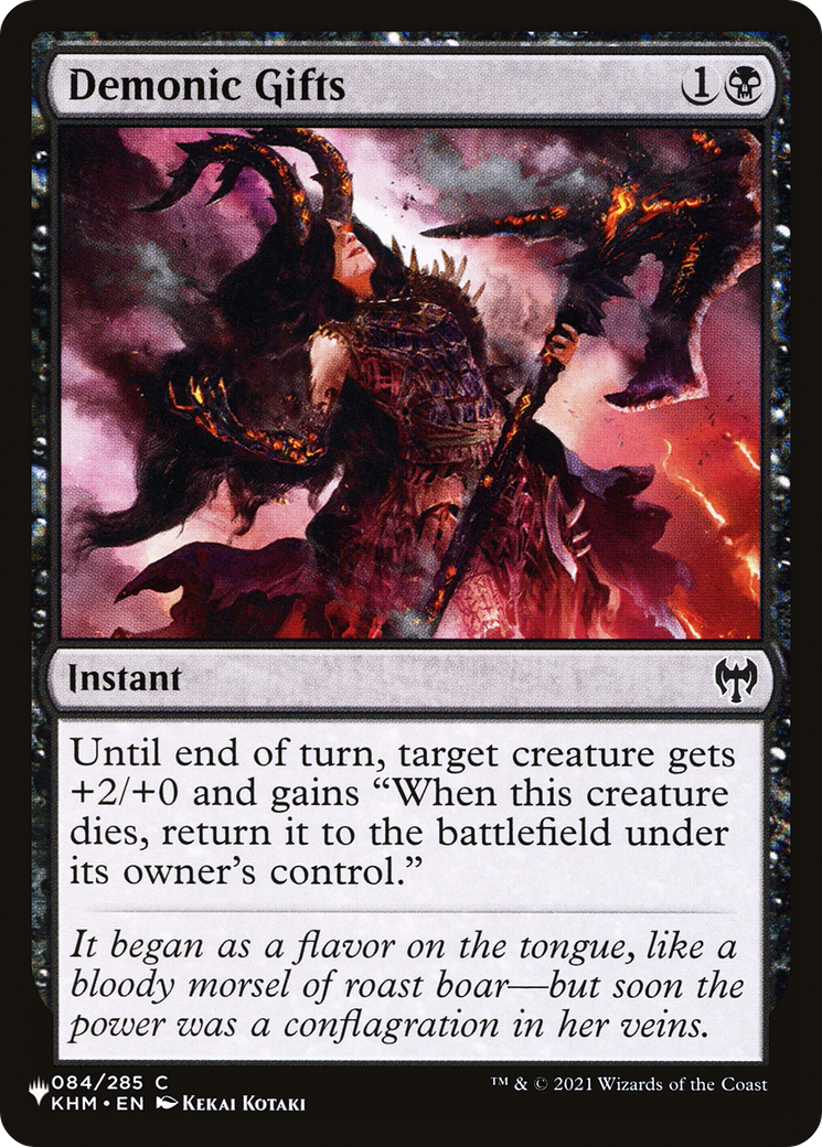 Demonic Gifts [The List] | Impulse Games and Hobbies