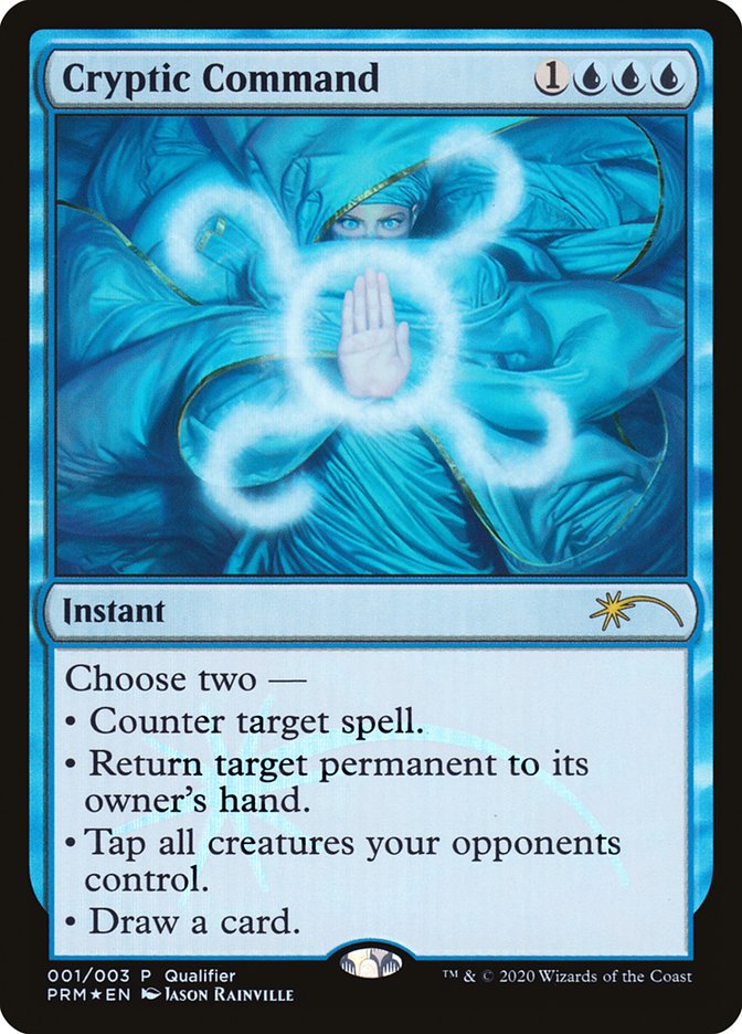 Cryptic Command (Qualifier) [Pro Tour Promos] | Impulse Games and Hobbies