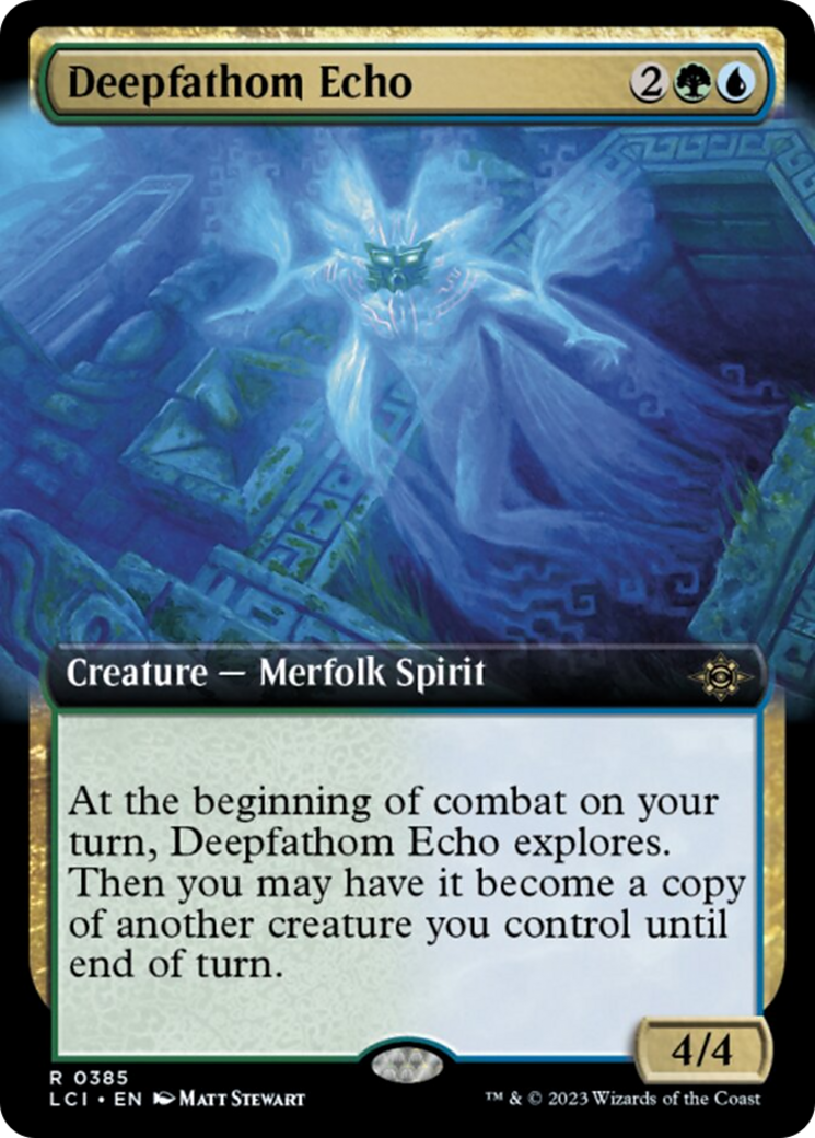 Deepfathom Echo (Extended Art) [The Lost Caverns of Ixalan] | Impulse Games and Hobbies