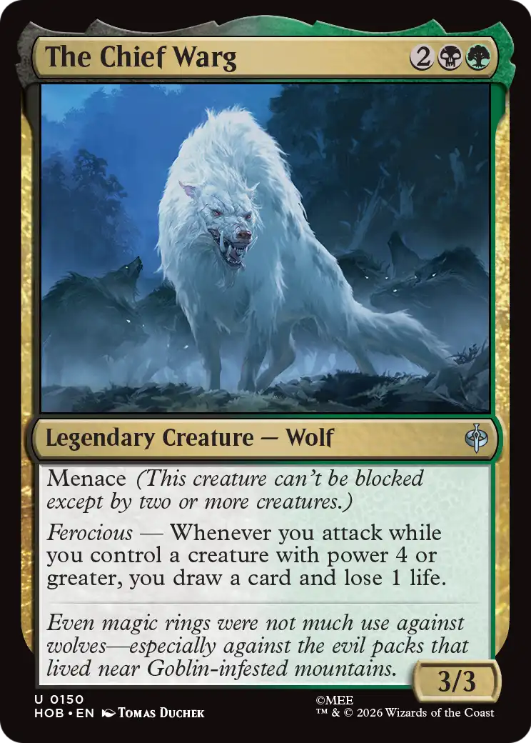 The Chief Warg [The Hobbit] | Impulse Games and Hobbies