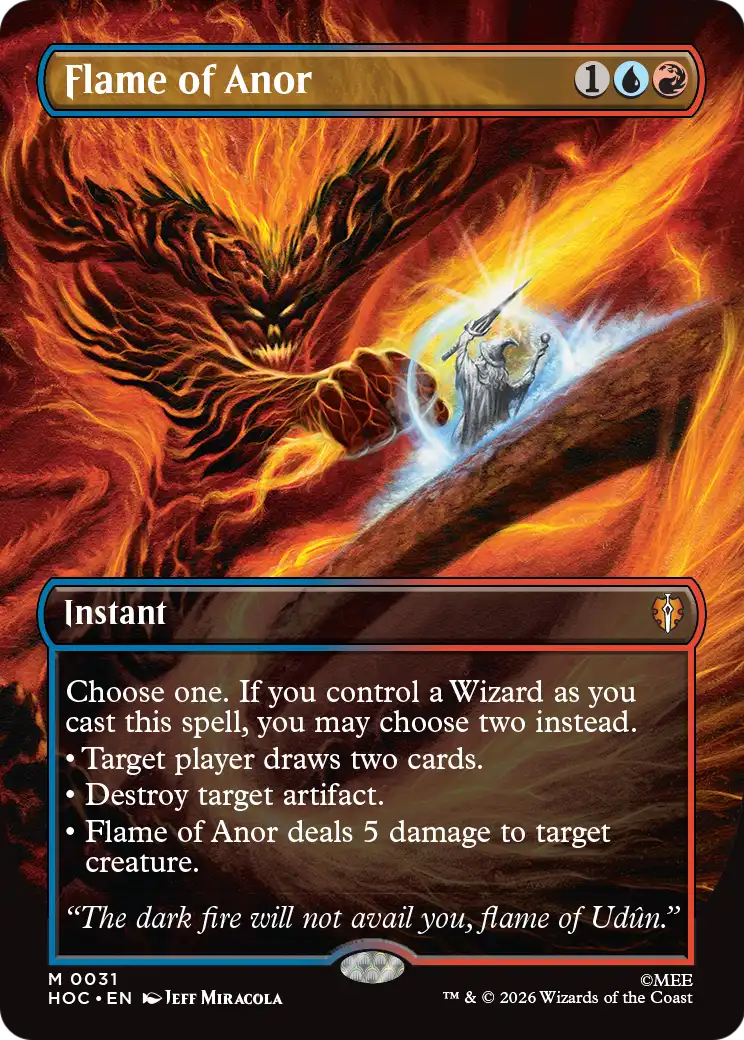 Flame of Anor (Borderless) [The Hobbit: Eternal-Legal] | Impulse Games and Hobbies