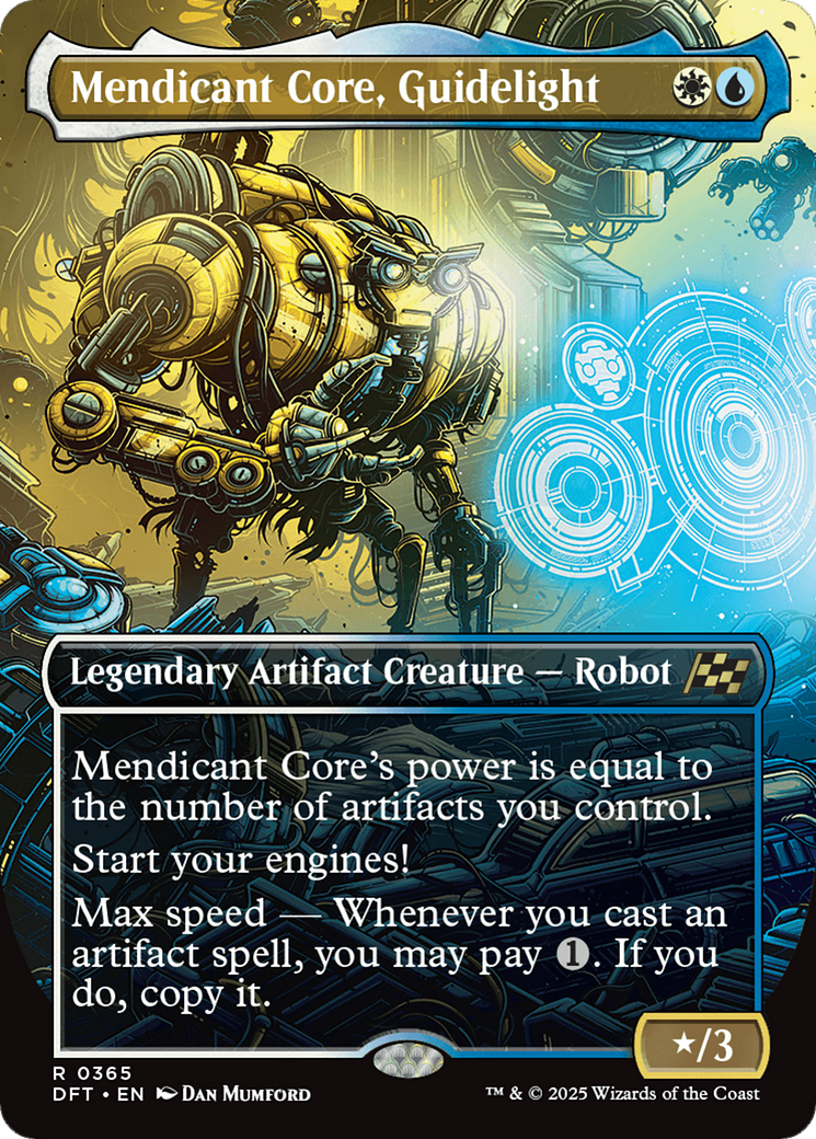 Mendicant Core, Guidelight (Borderless) [Aetherdrift] | Impulse Games and Hobbies