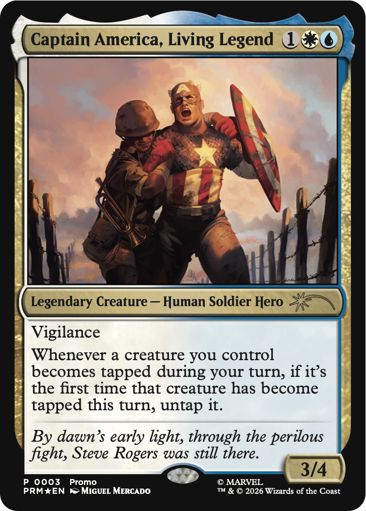 Captain America, Living Legend [Media Promos] | Impulse Games and Hobbies