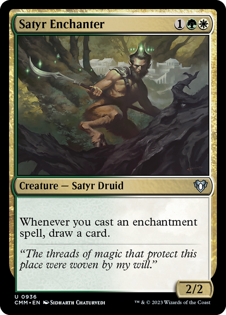 Satyr Enchanter [Commander Masters] | Impulse Games and Hobbies