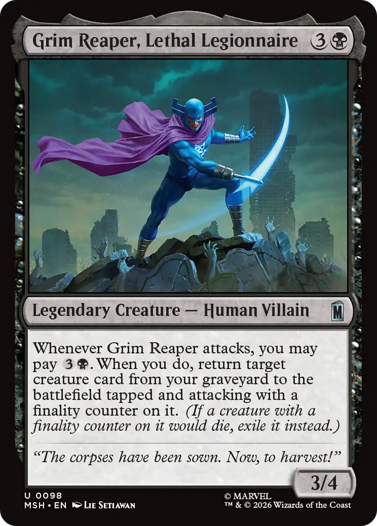 Grim Reaper, Lethal Legionnaire [Marvel Super Heroes] | Impulse Games and Hobbies